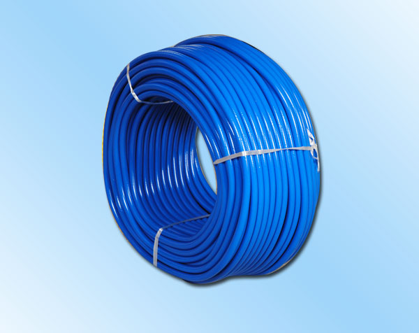 蓝色PVC编织管